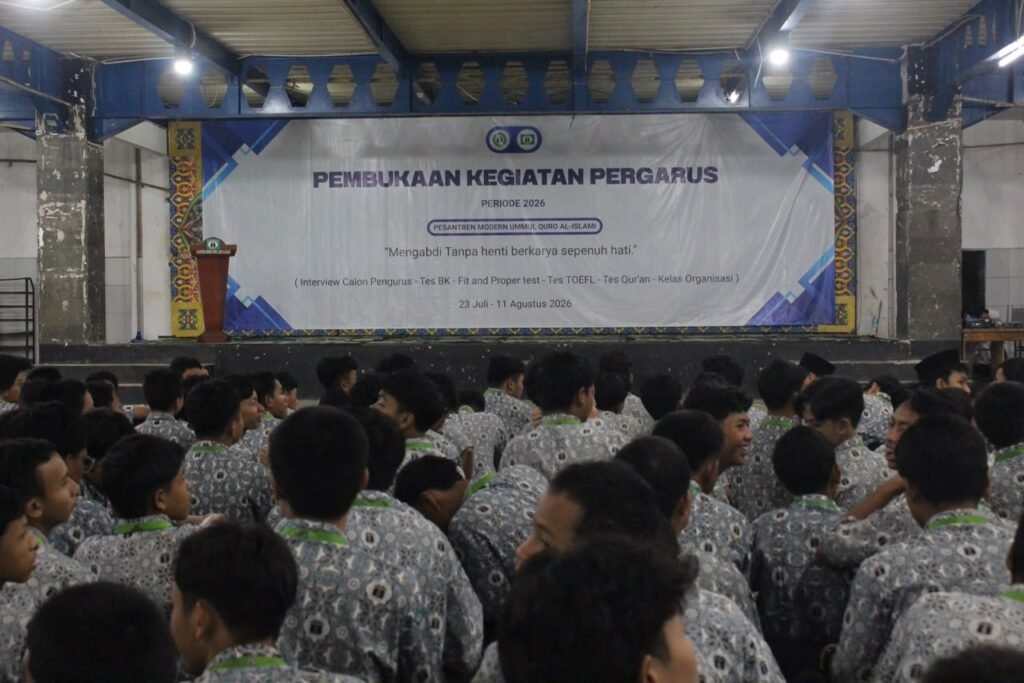 Pembukaan Pergarus Pesantren Modern Ummul Quro Al-Islami