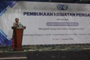 Pembukaan Pergarus Pesantren Modern Ummul Quro Al-Islami