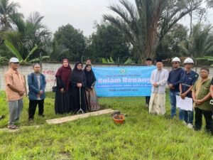 Peletakan Batu Pertama Pembangunan Kolam Renang Pesantren Modern Ummul Quro Al-Islami