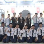 Ajang pengetahuan dan kecepatan santri dalam rangkaian perlombaan PORSENI ke-32