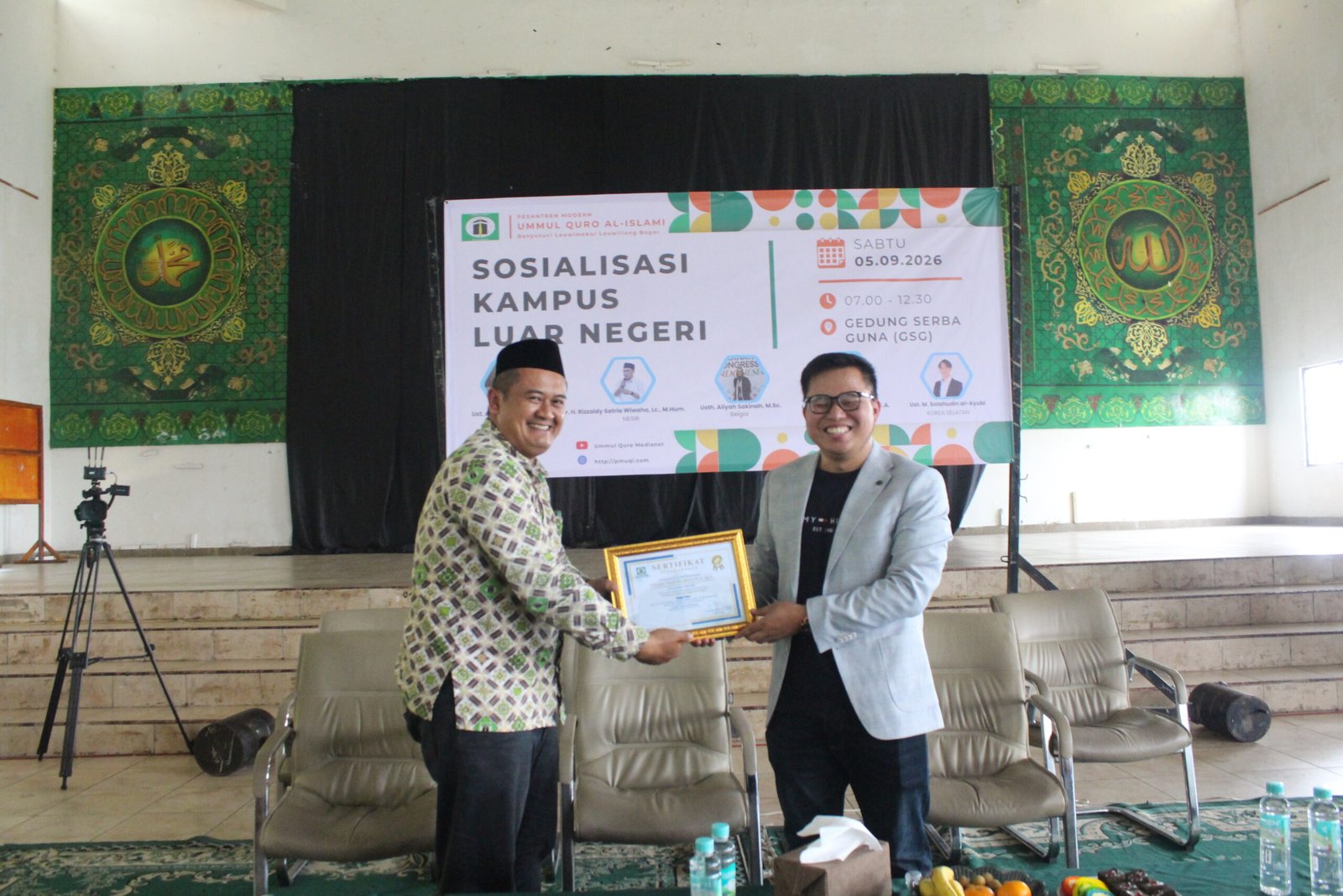 Sosialisasi Kampus Luar Negeri Buka Peluang Studi bagi Calon Alumni
