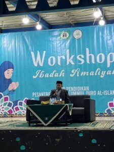 Workshop Ibadah Amaliyah Bekali Santri Baru dengan Tata Cara Wudhu yang Benar