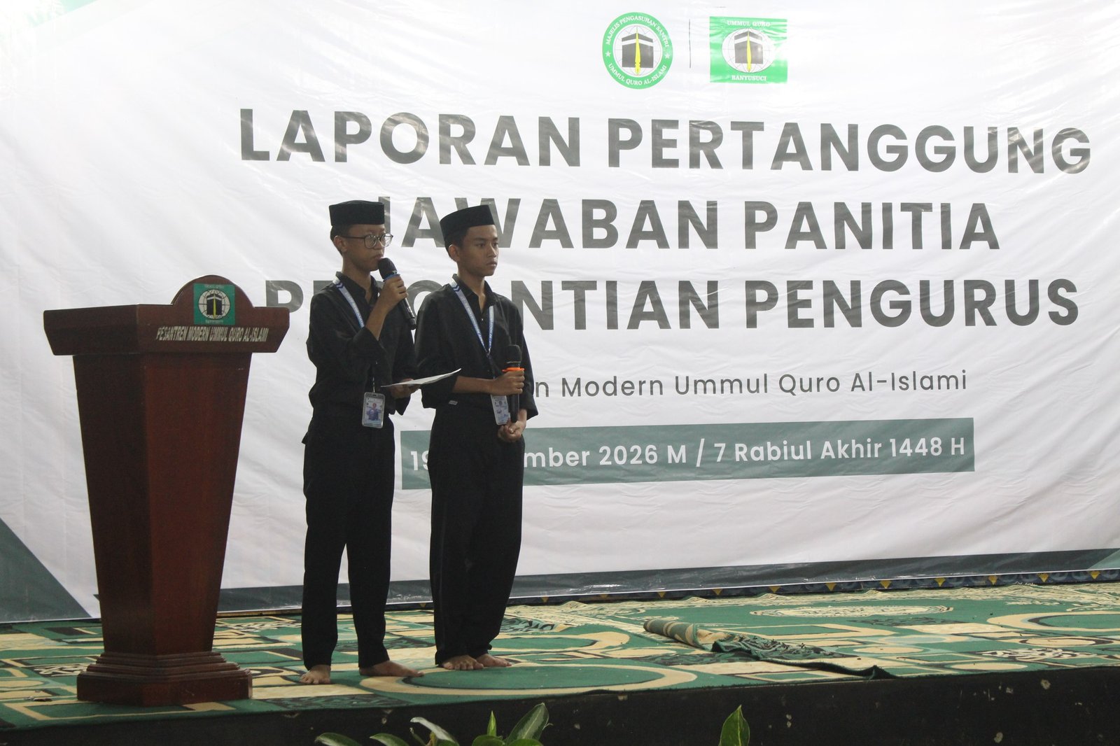 Laporan Pertanggungjawaban Panitia PERGARUS Jadi Wadah Pembelajaran Organisasi bagi Santri Kelas 4