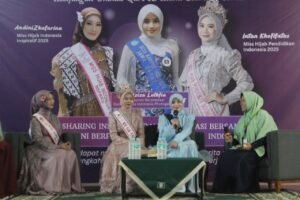 Dari Sebuah Perjalanan, Alumni Berprestasi dan Miss Hijab Bagikan Inspirasi kepada Santriwati PMUQI