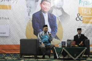 Kang Abik Kunjungi PMUQI, Bagikan Kisah di Balik Lahirnya Novel Ayat-Ayat Cinta